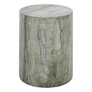 Safavieh Tina Cylinder Accent Table in Green