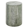 Safavieh Tina Cylinder Accent Table in Green