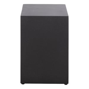 Safavieh Tina Cube Accent Table in Black