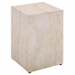 Safavieh Tina Cube Accent Table in Beige