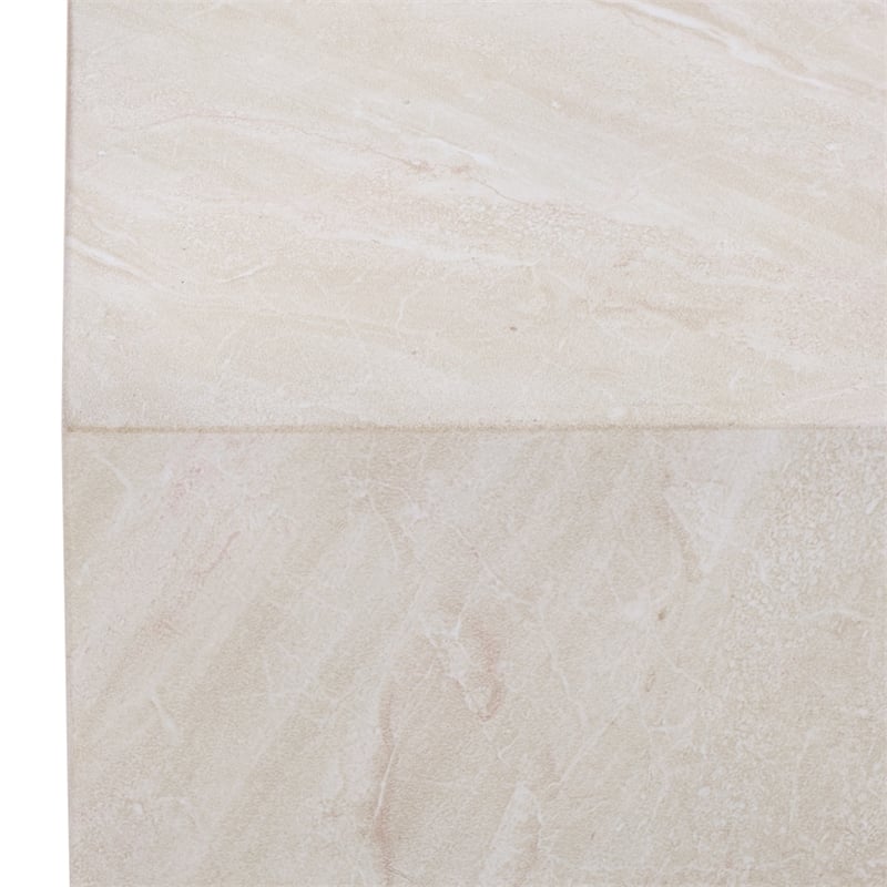 Safavieh Tina Cube Accent Table in Smoke