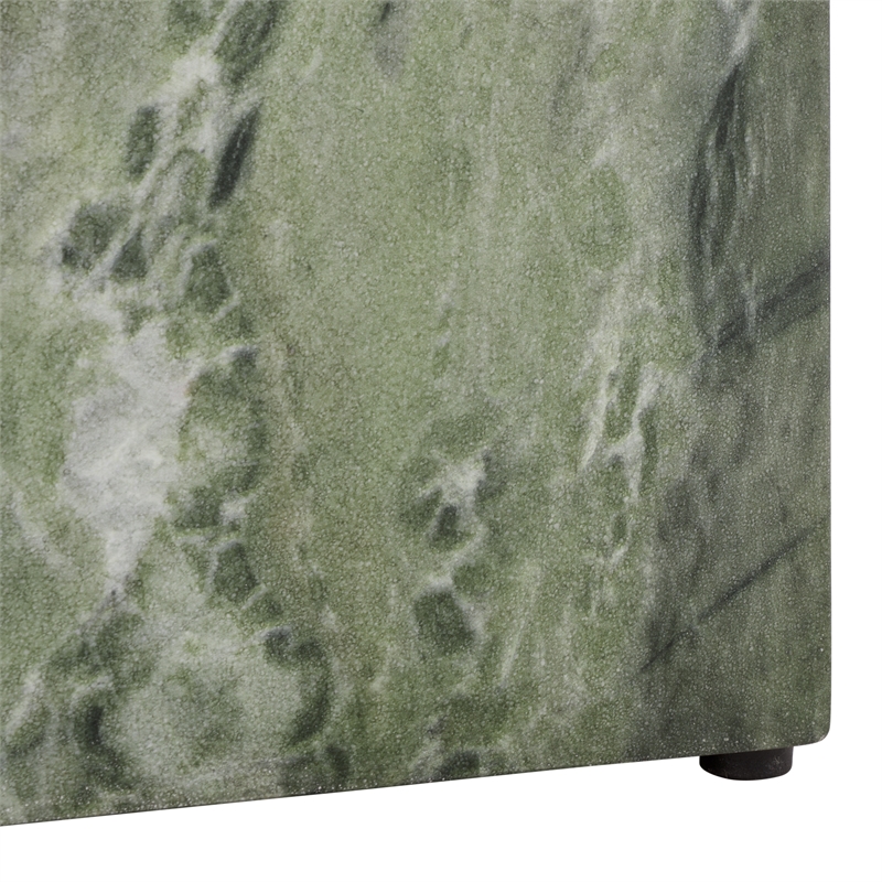 Safavieh Tina Cube Accent Table in Green