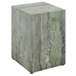 Safavieh Tina Cube Accent Table in Green