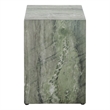 Safavieh Tina Cube Accent Table in Green