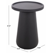 Safavieh Tina Accent Table in Black