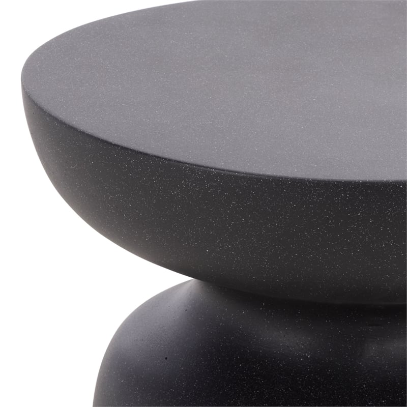Safavieh Tina Mushroom Accent Table in Black