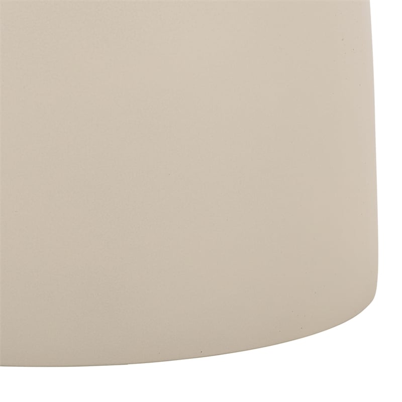 Safavieh Tina Mushroom Accent Table in Ivory