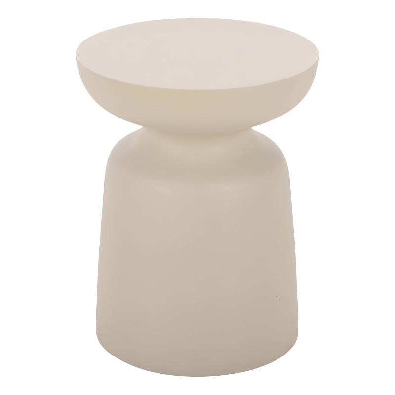 Safavieh Tina Mushroom Accent Table in Ivory