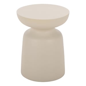 Safavieh Tina Mushroom Accent Table in Ivory