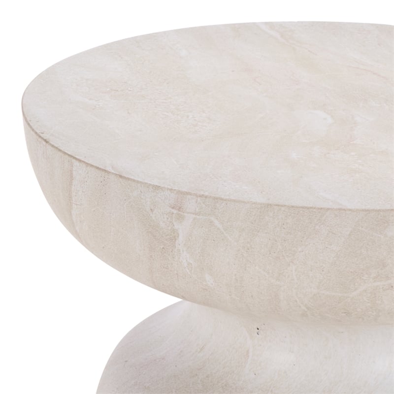 Safavieh Tina Mushroom Accent Table  in Smoke