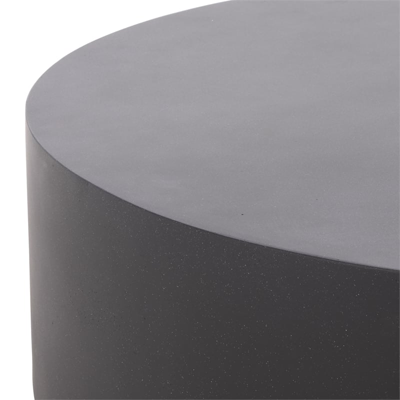 Safavieh Tina Round Coffee Table in Black