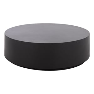 Safavieh Tina Round Coffee Table in Black