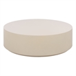 Safavieh Tina Round Coffee Table in Ivory
