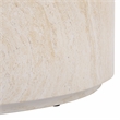 Safavieh Tina Round Coffee Table in Beige