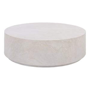 Safavieh Tina Round Coffee Table in Smoke
