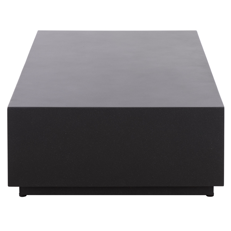 Safavieh Tina Rectangle Coffee Table in Black