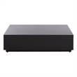Safavieh Tina Rectangle Coffee Table in Black