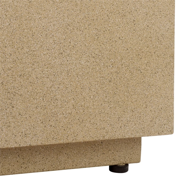 Safavieh Tina Rectangle Coffee Table  in Beige