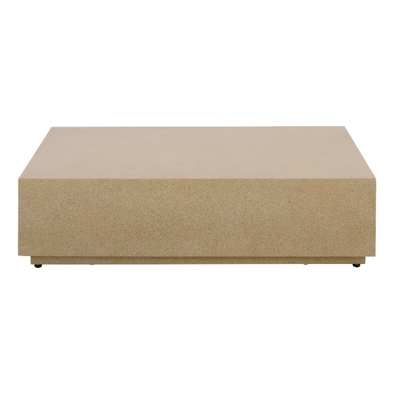 Safavieh Tina Rectangle Coffee Table  in Beige