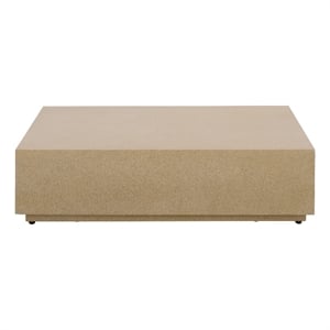 Safavieh Tina Rectangle Coffee Table  in Beige