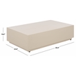 Safavieh Tina Rectangle Coffee Table in Ivory
