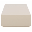 Safavieh Tina Rectangle Coffee Table in Ivory