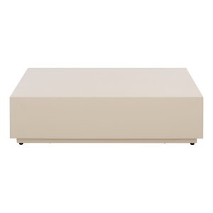 Safavieh Tina Rectangle Coffee Table in Ivory