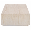 Safavieh Tina Rectangle Coffee Table in Beige