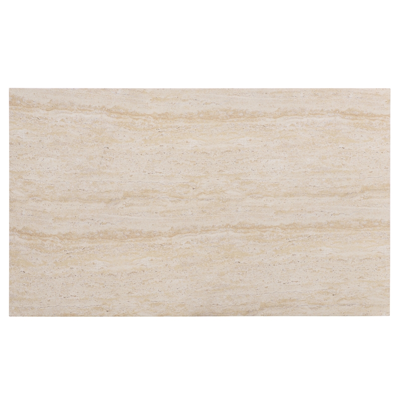 Safavieh Tina Rectangle Coffee Table in Beige