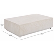 Safavieh Tina Rectangle Coffee Table  in Smoke
