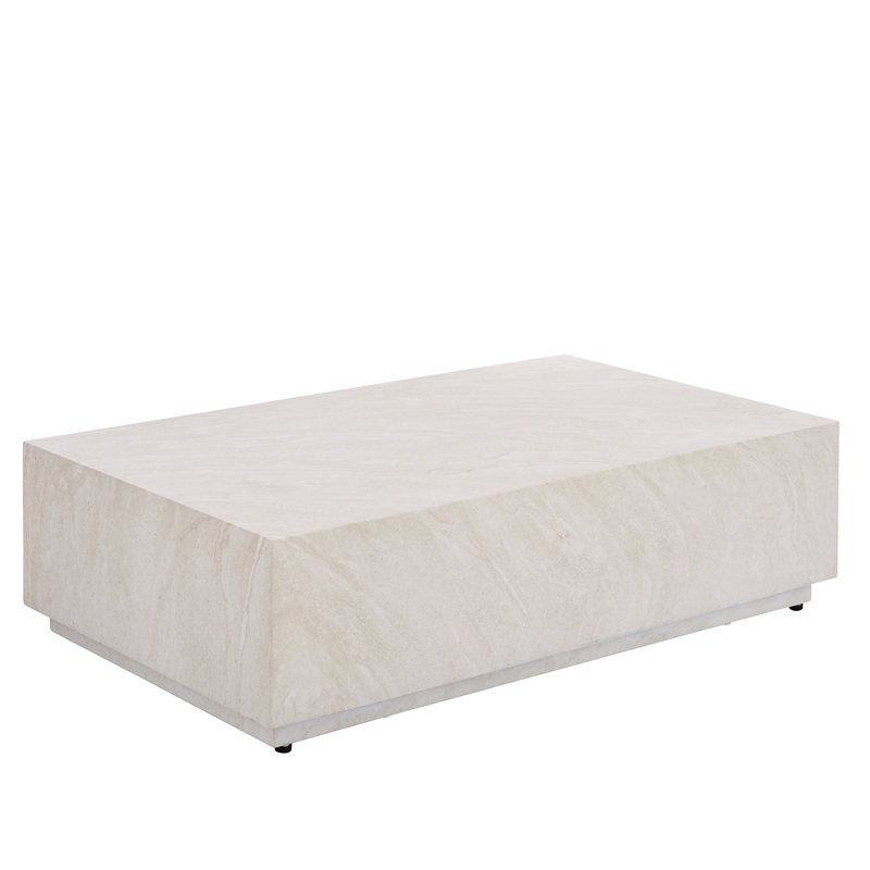 Safavieh Tina Rectangle Coffee Table  in Smoke