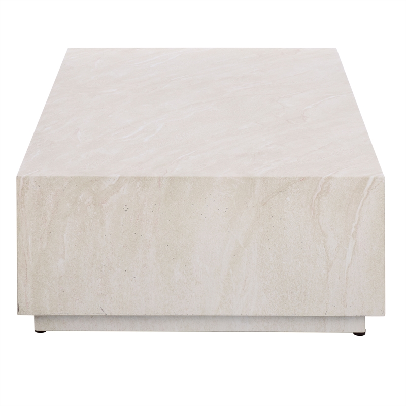 Safavieh Tina Rectangle Coffee Table  in Smoke