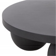 Safavieh Tina 3 Ball Round Coffee Table in Black