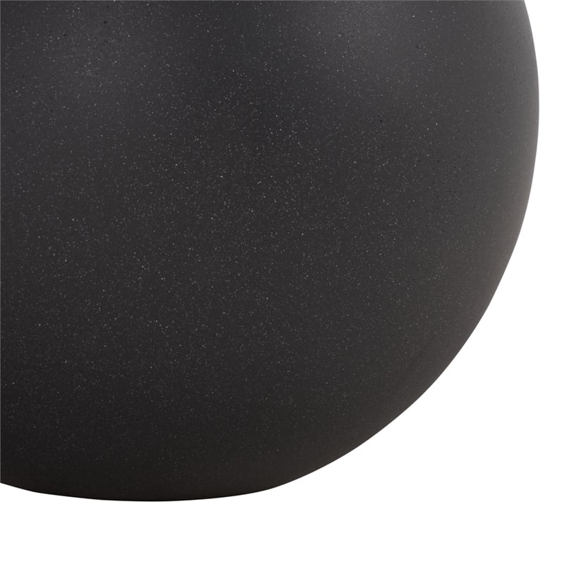 Safavieh Tina 3 Ball Round Coffee Table in Black