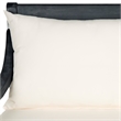 Safavieh Pasadena Wood Daybed in Dark Gray / Beige