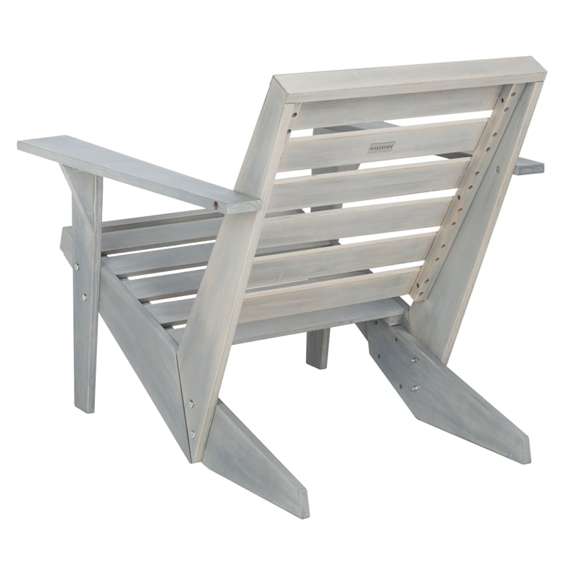 Safavieh Lanty Wood Adirondack in Ash