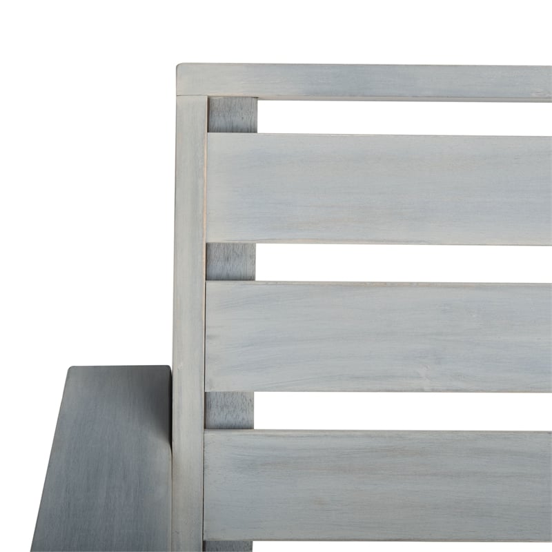 Safavieh Lanty Wood Adirondack in Ash