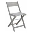 Safavieh Gallo Wood Balcony Bistro Set in Ash