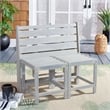 Safavieh Belamy Wood Transformer Bench in Ash