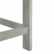 Safavieh Ruben Wood Balcony Bench and Table in Ash