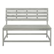 Safavieh Ruben Wood Balcony Bench and Table in Ash