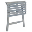 Safavieh Benton Wood Balcony Table in Ash