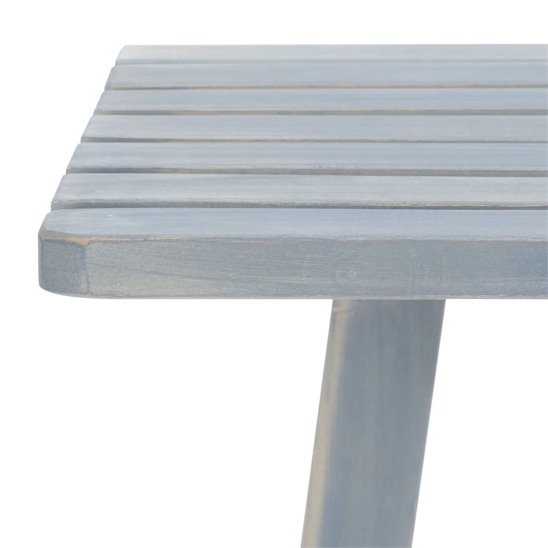 Safavieh Benton Wood Balcony Table in Ash