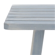 Safavieh Benton Wood Balcony Table in Ash