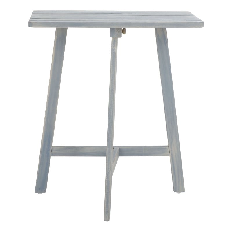 Safavieh Benton Wood Balcony Table in Ash