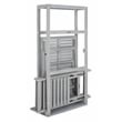 Safavieh Griffen Wood Balcony Dining Cabinet in Ash