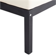 Safavieh Pratia 5Pc Wood Outdoor Set in Dark Gray / Beige