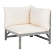 Safavieh Ronson 5 Pc Wood Sectional Set in Ash / Beige