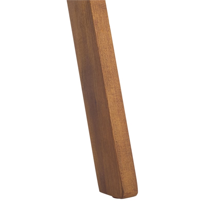 Safavieh Tucker Stacking Wood Chair in Teak