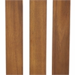 Safavieh Fanty Wood Folding Sunlounger  in Teak